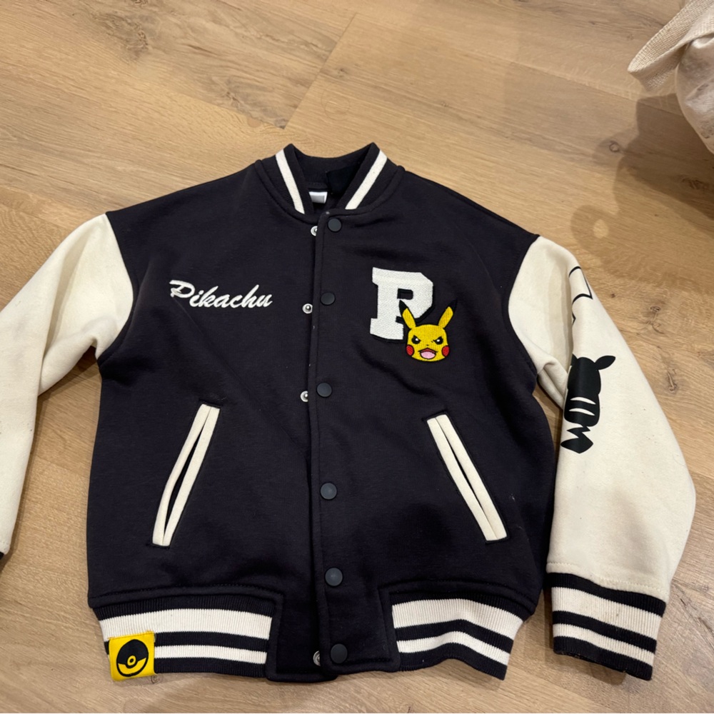 Pikachu letterman jacket